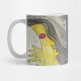 Abstract face Mug